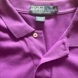 Polo by Ralph Lauren Magenta Short-Sleeve Polo